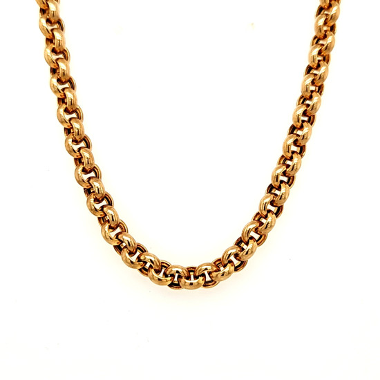 Pre Owned 9ct Belcher Chain ZQ488